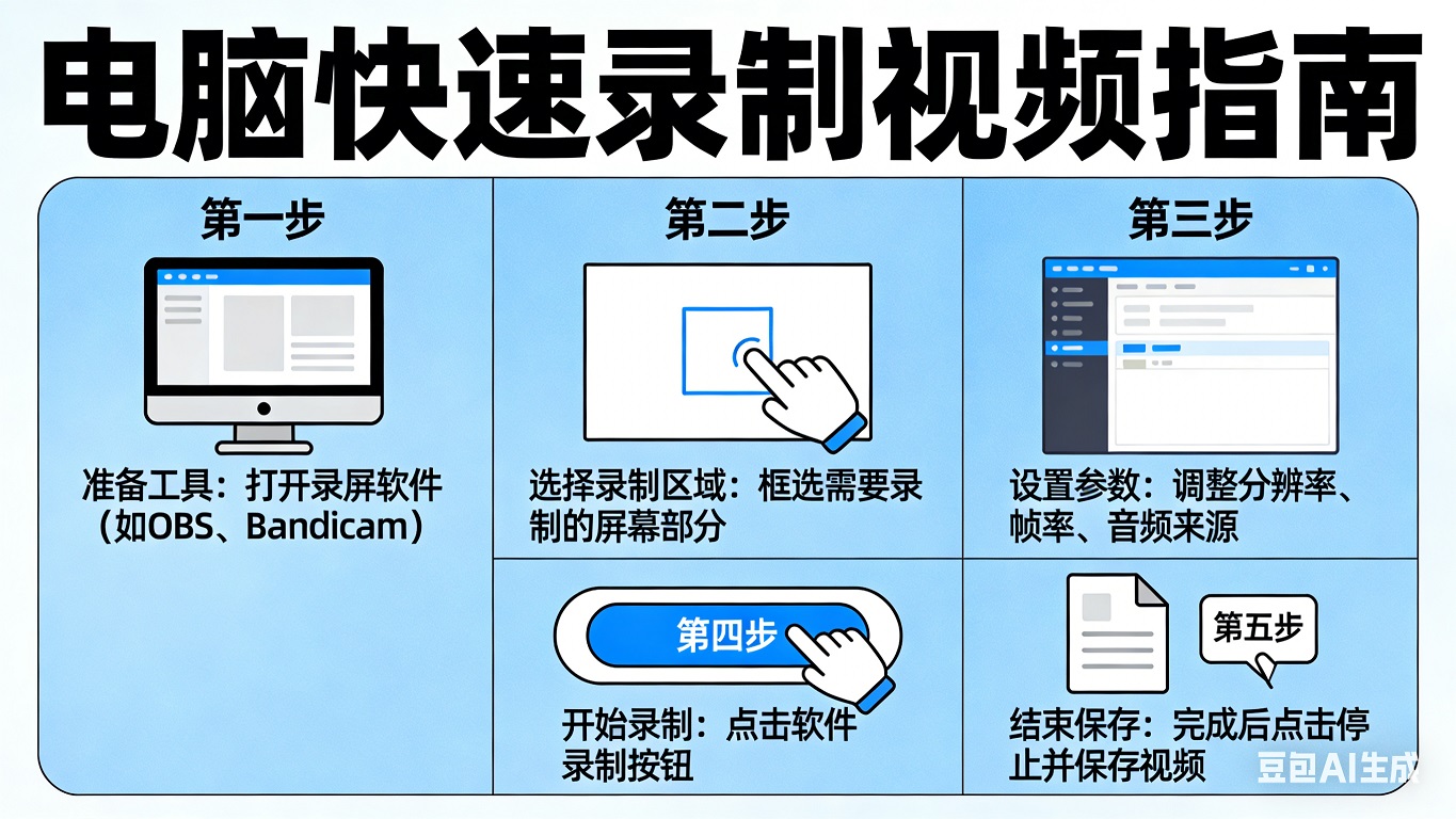 手把手教你在电脑中如何录视频