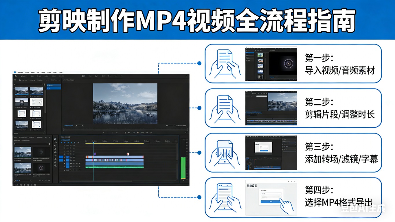 制作MP4视频资料包，包括视频制作举例、视频制作详细手册